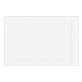 6" x 9" Clear "Clear Face" Document Envelopes