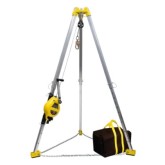 FrenchCreek R50G-TP7 Confined Space Tripod System with SRL and Carry Bag - 7 foot