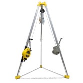 FrenchCreek S50G-M7 Confined Space Tripod System with SRL and Work Winch - 7 foot