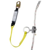 FrenchCreek 1202AN-3 Stainless Steel Rope Grab with 3 foot Lanyard