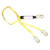 FrenchCreek 440AS Dual-Leg Shock Absorbing Tubular-Elastic Web Lanyard - 6 foot