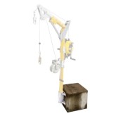FrenchCreek PD8 Wall Mount Sleeve Davit Base