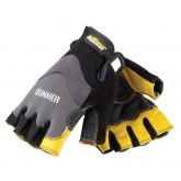 Gunner High Performance Fingerless Work Gloves - Large
