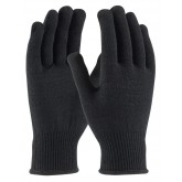 Seamless Knit 13 Gauge Merino Wool Glove - Large, Black