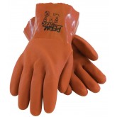 PermFlex Cold Resistant PVC Glove with Seamless Liner and Rough Coating - 10 Inch,  Extra Large