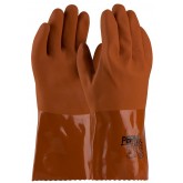 PermFlex Cold Resistant PVC Glove with Seamless Liner and Rough Coating - 12", Small