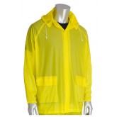 Base10 Value 1 Ply PVC Rainsuit - Yellow, Large