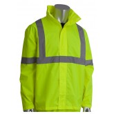 Viz ANSI Type R Class 3 Two-Piece Value Rainsuit Set - Yellow, Large/Extra Large