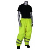 VizPLUS ANSI Class E Heavy Duty Waterproof Breathable Pants - Yellow, 5X Large