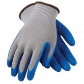 G-Tek GP Premium Seamless Knit Cotton / Polyester Glove with Latex Coated Crinkle Grip on Palm & Fingers - Medium, Dozen