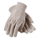 Economy Grade Canvas Single Palm Gloves - Men's Size