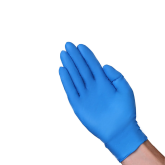 Vanguard A1EA22 Disposable Nitrile Glove Powder Free 6mil Blue Chemo Exam Grade - Medium