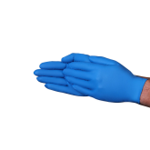 Vanguard A1EA23 Disposable Nitrile Glove Powder Free 6mil Blue Chemo Exam Grade - Large