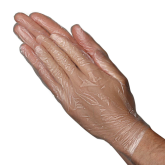 Vanguard A43M13 Food Grade Disposable Polyethylene Glove with Embossed Grip - Large, 100ct