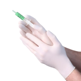 Vanguard A31A12 Disposable Latex Powder Free Gloves 5mil Exam Grade - Medium