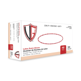 Vanguard A31A12 Disposable Latex Powder Free Gloves 5mil Exam Grade - Medium