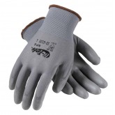 G-Tek NPG Seamless Knit Nylon Gloves with Urethane Coated Palm and Fingers - Large