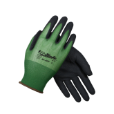 G-Tek Seamless Knit Nylon Gloves with Black Nitrile MicroFinish Grip - 2X Large