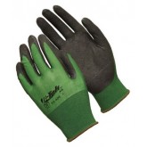 G-Tek Seamless Knit Nylon Gloves with Black Nitrile MicroFinish Grip - 2X Large