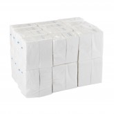 GP Pro 34440 Dixie 1/8-Fold 2-Ply Dinner Napkin, White - 24 Packs of 126 Count each, 3024 Count total