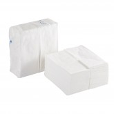 GP Pro 34440 Dixie 1/8-Fold 2-Ply Dinner Napkin, White - 24 Packs of 126 Count each, 3024 Count total