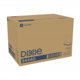 GP Pro 34440 Dixie 1/8-Fold 2-Ply Dinner Napkin, White - 24 Packs of 126 Count each, 3024 Count total