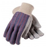 Leather Palm with Knitwrists Clute Cut Gloves - Men's Size
