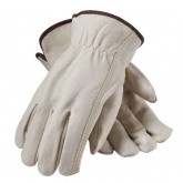Top Grain Pigskin Driver Gloves Premium Grade - Large