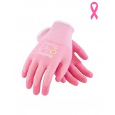 MaxiFlex Active Seamless Knit Nylon Lycra Glove with Ultra Lightweight Nitrile Coated Micro-Foam Grip - Pink, Small