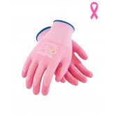 MaxiFlex Active Seamless Knit Nylon Lycra Glove with Ultra Lightweight Nitrile Coated Micro-Foam Grip - Pink, Extra Small