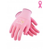 MaxiFlex Active Seamless Knit Nylon Lycra Glove with Ultra Lightweight Nitrile Coated Micro-Foam Grip - Pink, XX-Small