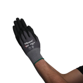 Micro-Foam Nitrile Coated General Purpose Gloves - Gray & Black, 2XL
