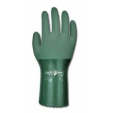 ActivGrip Chemical Resistant Nitrile Gloves with MicroFinish Green - Large