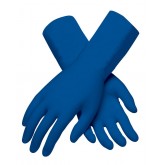 Medical Grade Extra Thick Disposable Latex Glove - Large, Powder-Free, 14 Mil