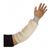 Terry Cloth Sleeve 15" Heavy Weight Sewn-On Knitwrist