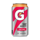 Gatorade Fruit Punch G Series Perform 02 Thirst Quencher - 11.6oz Cans, 24 per case