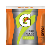 Gatorade Powdered Lemon Lime Thirst Quencher - 21oz packets, 32 per case