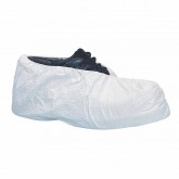 Keystone Polypropylene Super Sticky White Shoe Cover with Non-Skid Bottom - Large, 50 per pack