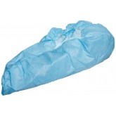 Blue Polypropylene Super Sticky Shoe Covers with Non-Slip Soles - Extra Large, 300 count