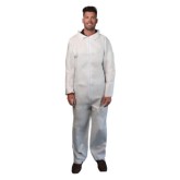 Vanguard BC2AB13 ArmorGuard Microporous Coveralls with Open Wrists and Ankles - Large