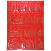 Door Pouch for 5 Shelf First Aid Cabinets - 22 Pockets