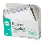Mylar First Aid Rescue Blanket - 56 inch by 84 inch