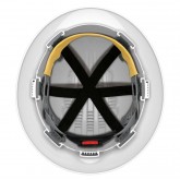 Evolution Deluxe Vented Full Brim Hard Hat - Yellow