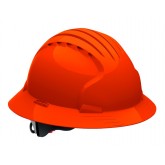 Evolution Deluxe Full Brim Hard Hat - Orange