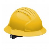 Evolution Deluxe Full Brim Hard Hat - Yellow
