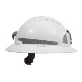 Evolution Deluxe Full Brim Mining Hat with CR2 Reflective Kit