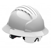 EvoSpec Safety Eyewear Attachment for Hard Hats - Clear Lens