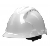 MK8 Evolution Heavy Duty HDPE Shell Hard Hat - White