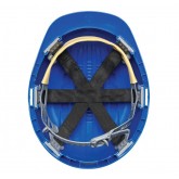 Whistler Cap Style Hard Hat with HDPE Shell 4-Point Textile Suspension and Wheel Ratchet Adjustment - White