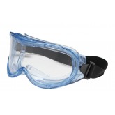 Contempo Indirect Vent Goggle with Anti-Scratch / FogLess Coating - Blue Frame with Clear Lens